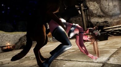 Watch the steamy scene unfold in The Alpha Wolf and His Hot Mate, as they engage in passionate love-making that will leave you breathless!