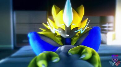 Pokemon Mastery: Zeraoras Mouth Fucks its Trainers Ass