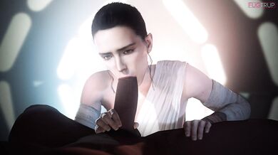 Rey Blows Up Fugtrup in a Hentai Orgy