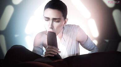 Rey Blows Up Fugtrup in a Hentai Orgy