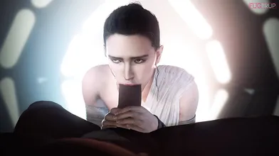 Rey Blows Up Fugtrup in a Hentai Orgy