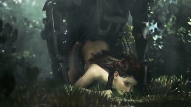 --------------------------- One-Eyed Jack: Aloy Gets Roughed Up From a Stalker