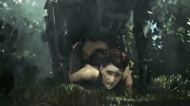 --------------------------- One-Eyed Jack: Aloy Gets Roughed Up From a Stalker