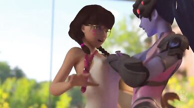 Overwatchs DVa and Widowmakers hot and heavy night together - OCboon
