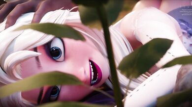 Let It Go - An Anal Creampie Fireside Story with Elsa and Frozen