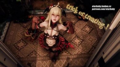 Trick or Treat, my dear? Come get some candy from my treat bag!