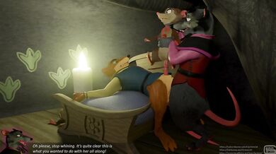 Mrs Brisby, Justin & Jenner - Grimm3D (A XXX Parody)