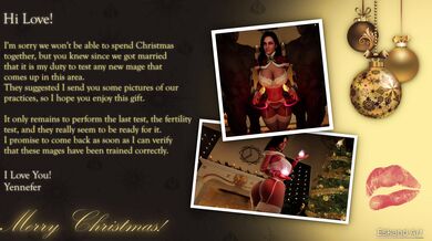 The Naked Witch: Letter from Yennefer