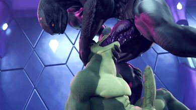 Halloween Night Homoerotic Adventures with Animated Creatures in a Spooky Forest