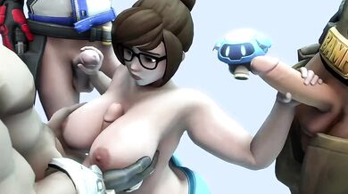One-on-one with Mei: An ice cold tit fuck!
