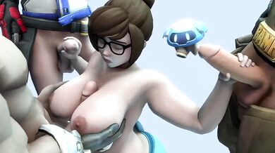 One-on-one with Mei: An ice cold tit fuck!