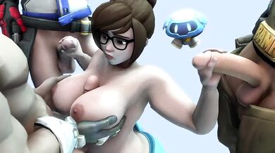 One-on-one with Mei: An ice cold tit fuck!