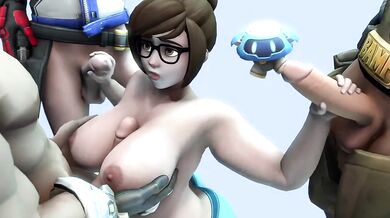 One-on-one with Mei: An ice cold tit fuck!
