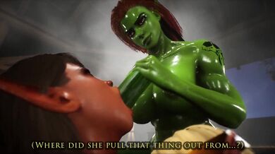 In the Wilds of Hot Spring Island, a Young Lady Gets Seduced by a Pack of Lustful Wolves