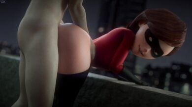 The Incredible Anal Helen Parr (Full-on Super Blowjob)