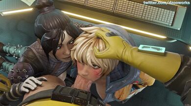 Bloody, Loud Wild: Caustic Fucking Wraith & Wattson [zOoWorks]