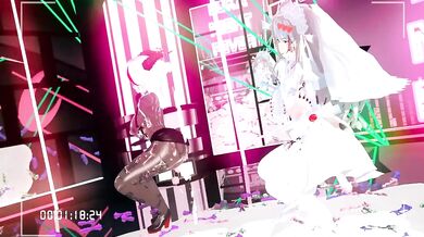 In the midst of a chocolate cream wedding feast, Prince Eugene and Aegir enjoy a leather mixed orgy with their guests