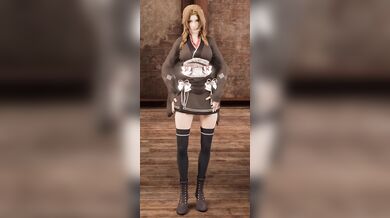 When Aerith Gainsborough steps out of the shower, she discovers that her wardrobe has a mind of its own