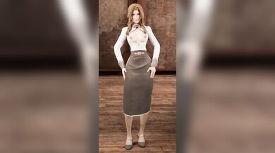 When Aerith Gainsborough steps out of the shower, she discovers that her wardrobe has a mind of its own