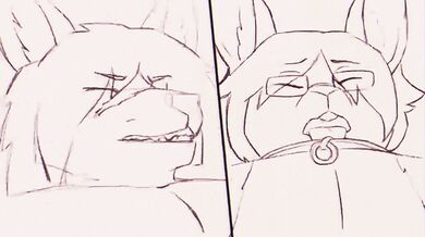 Wolf and Bunnys Sensual Love-making Adventure (Uncensored GIF)