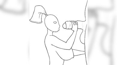 The Squirting Balloon Babe: A Sloppy Blowjob Adventure