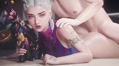 Rebeccas XXX-rated Ass Adventure in Bounce Battlefield