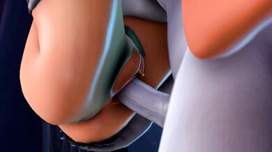 Elegant Emi gets her ass penetrated by a muscular Kamina and Kirei in Vylina Sweets