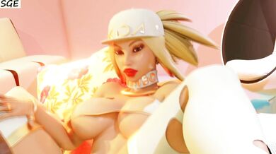 My hotwife loves to fuck with a strap-on dildo while I watch from the side!