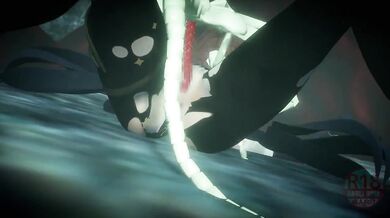 [DysonMMD] Mona suffers a facehugger impact part 2