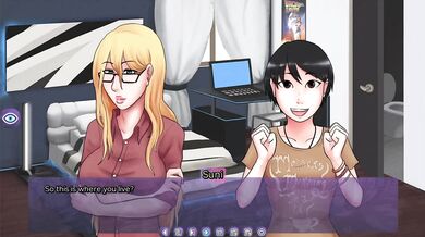 FutaDom World: Suni and Her Three Furry Companions