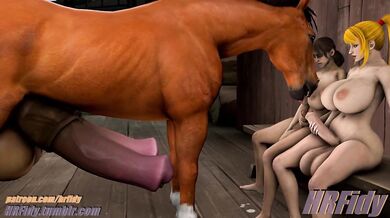 Its a hot summer day, and two beautiful girls decide to take a dip in the pool