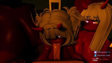 CrazyHot Succubus Fucks Her Lover in Bed!