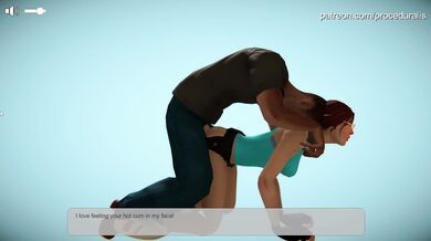 It was the worst day of my life, until I found out that Lara, a curvy, busty blonde, would be doing doggystyle WIP