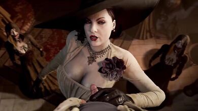 The Secret Handjob Between Professor Dimitrescu and a Yellow-Bearded Student