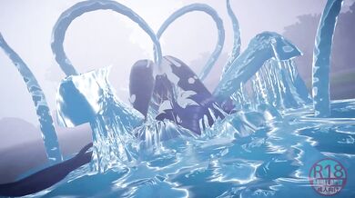 Mona Struggles to Escape from the Slimy Trap in Part 2 of Dyson MDDs Hentai Porn Video!