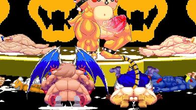 Leo, Tigster, and Fiery Jack do it in the sack with Jumping Jackass