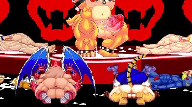 Leo, Tigster, and Fiery Jack do it in the sack with Jumping Jackass