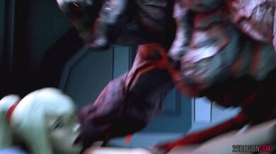 Sexy Samus and the Demon: A Hardcore Alien Abduction Adventure