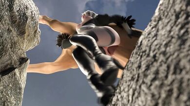 Likkezg, stuck in mid-air - 2B Lustful