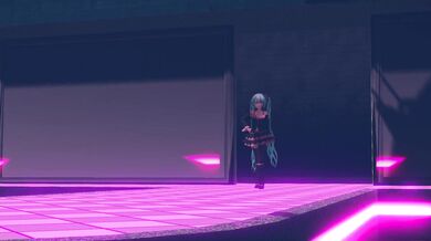 Rebecca and Kazuo have a passionate encounter in the woods while Miku strips to an upbeat dance tune