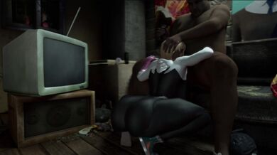 Watch Gwen get deepthroated by a hot stranger while her boyfriend watches from the side in this NTR angle 2-way video [0Zman]