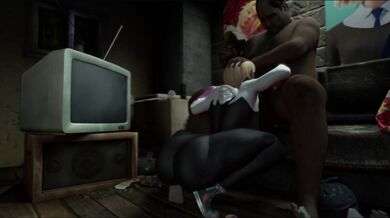 Watch Gwen get deepthroated by a hot stranger while her boyfriend watches from the side in this NTR angle 2-way video [0Zman]