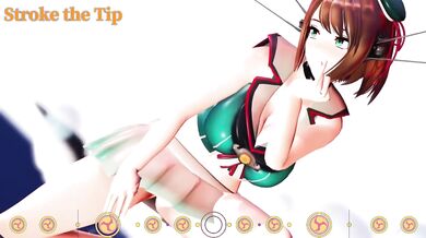 The Hentai MMD Goddess gets fucked by a hero in God-ish Maya