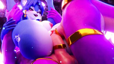 Watch as these two hentai characters, [Xazter3D] and Krystal, engage in hardcore pornographic acts that will leave you breathless