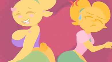 Watch two sexy emoji girls, Sir8 and CapyDiem, have their way with each other in this hentai porn video