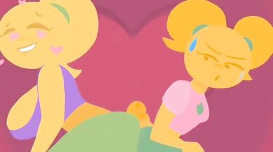 Watch two sexy emoji girls, Sir8 and CapyDiem, have their way with each other in this hentai porn video