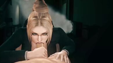 The ninja Gaiden of Rachel, when she bends over for Lerico213, and receives a deep throat blowjob that will leave you in shock!