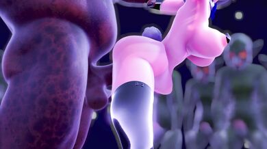 Sakamata Chloe Monster Inverted Bunny Outfit HMV House, Scene 1: The Front Door