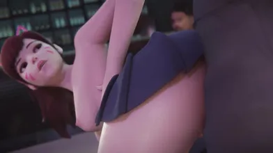 Watch DVa at the Club [Xordel] [4K] - The Mech Pilot Enjoys a Night Out