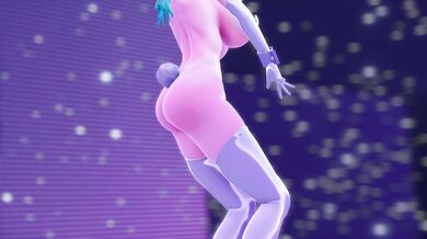 The Druid Kirin is no match for KUROMARU [Inverted Bunnysuit] [Japanese character for Black Bunny suit]